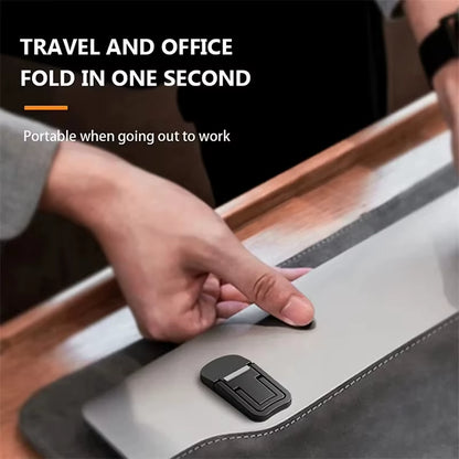 Portable Laptop Stand with 2 Adjustable Angles Foldable Bracket Invisible Laptop Riser Stand for Macbook Notebook Holder Legs
