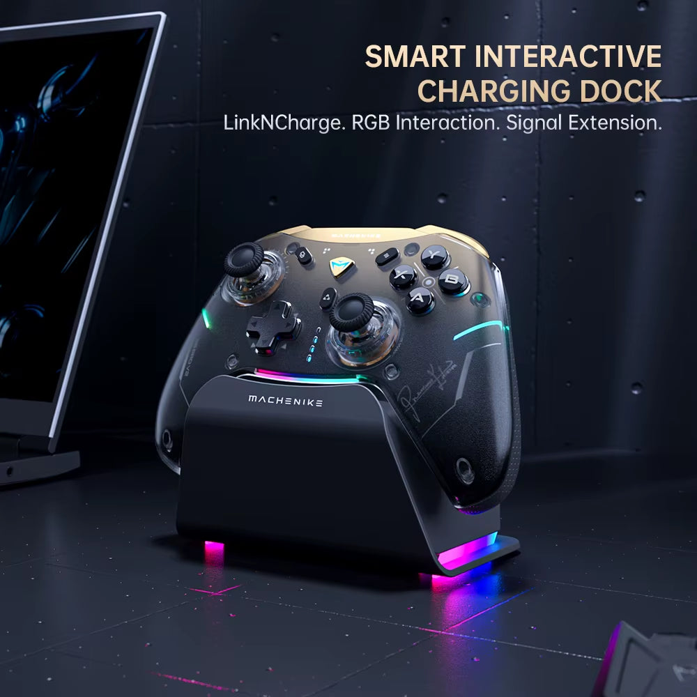 MACHENIKE G5Pro V2 Ultimate Gaming Controller Optical Trigger ABXY Button Hot-Swappable Joystick 4K Resolution for Switch PC