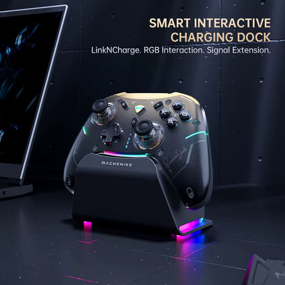 MACHENIKE G5Pro V2 Ultimate Gaming Controller Optical Trigger ABXY Button Hot-Swappable Joystick 4K Resolution for Switch PC