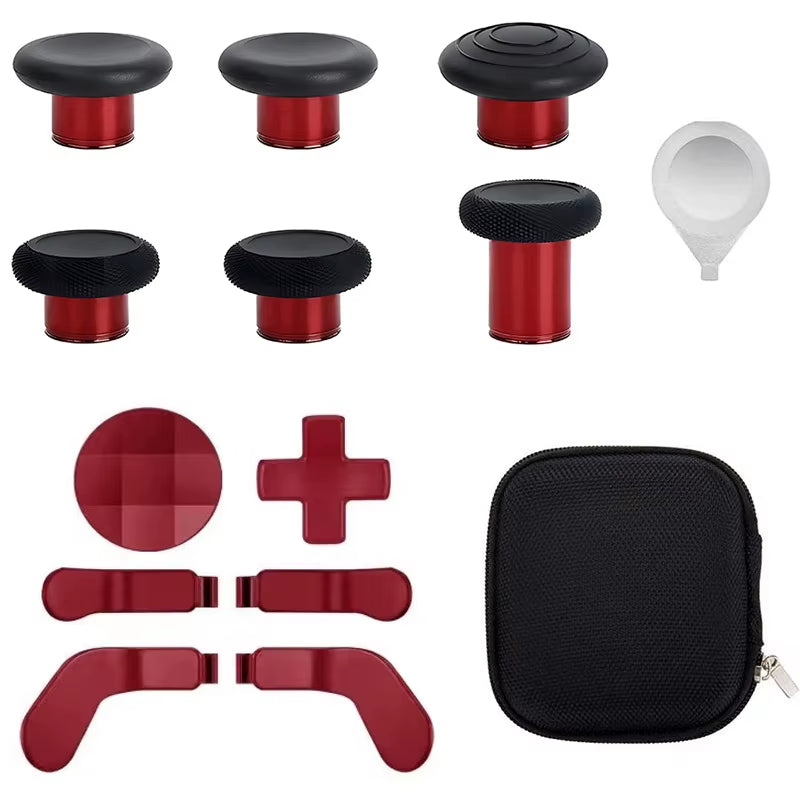 For Xbox One Elite Series 2, Elite Series 2 Controller Metal Thumbsticks Mod 6 Swap Joysticks Paddles D-Pads Buttons Replacment