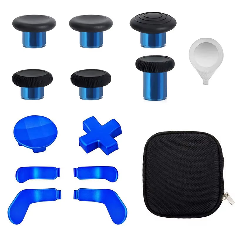 For Xbox One Elite Series 2, Elite Series 2 Controller Metal Thumbsticks Mod 6 Swap Joysticks Paddles D-Pads Buttons Replacment