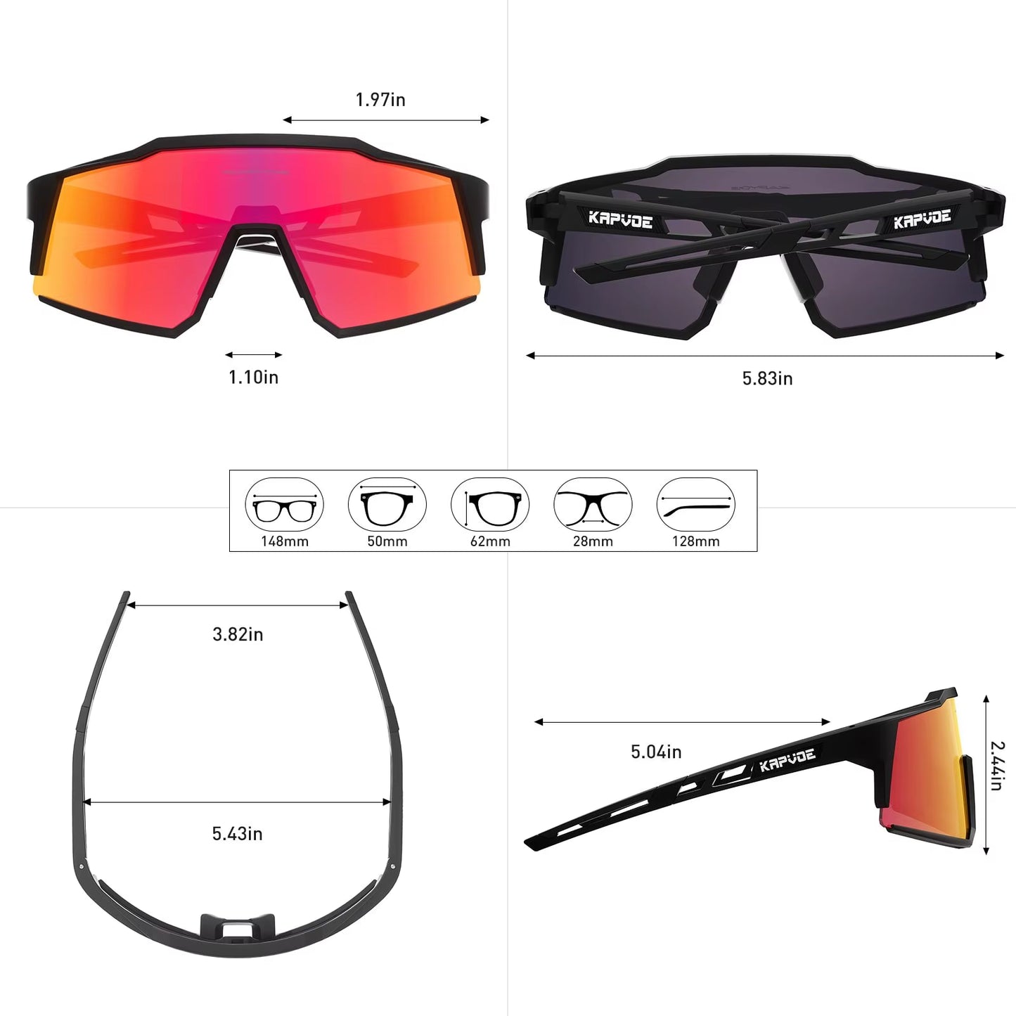 Cycling Glasses Polarized MTB Road Bike Glasses UV400 Protection Sunglasses Ultra Light Sport Eyewear Equipment