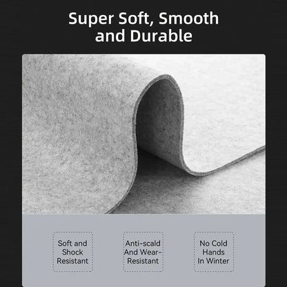 Gaming Accessories Wool Felt Mouse Pad Large Size Writing Mat Keyboard Mice Mat Non-Slip Home Office Computer Desk Protector