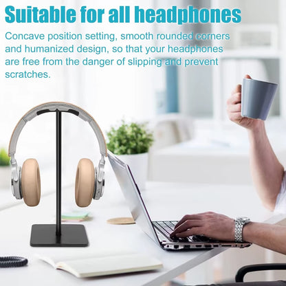 Headphone Stand Universal Aluminuim Metal Headset Holder Aluminum Supporting Flexible Headrest Fashion Headphone Hanger